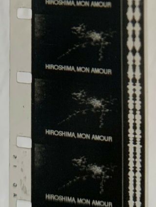 16mm Feature Film - Hiroshima Mon Amour Missing Middle Reel