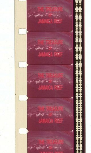 16mm Feature Film Movie Odd Reels R1 R2 - The Treasure Of Jamaica Reef (1974)