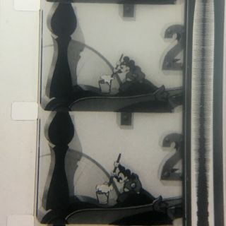 16mm Film Cartoon: Mickey Mouse in Clock Cleaners (1937) 5