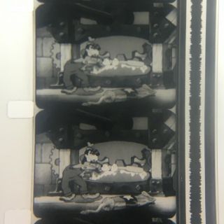 16mm Film Cartoon: Mickey Mouse in Clock Cleaners (1937) 6