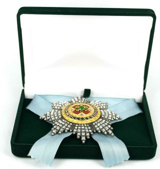 UNITED KINGDOM STAR OF THE ORDER OF ST PATRICK WITH SW CRYSTALS 3