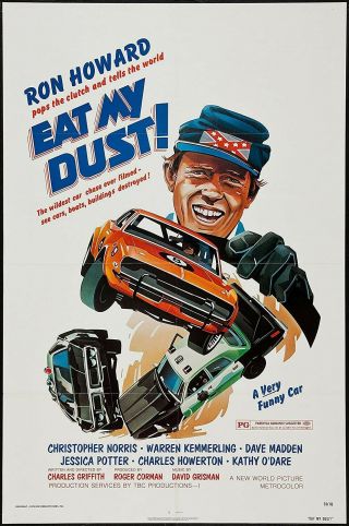 16mm Feature Film - Eat My Dust - Ron Howard; Roger Corman See Videos