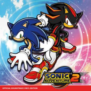 Sonic Adventure 2 Video Game Soundtrack Black Vinyl Record Sega Vgm