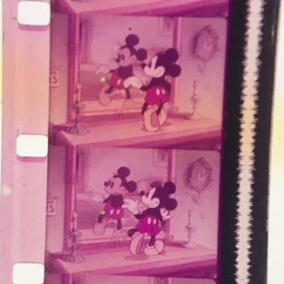 16mm Film Cartoon: Mickey Mouse in Thru the Mirror (1936) 4