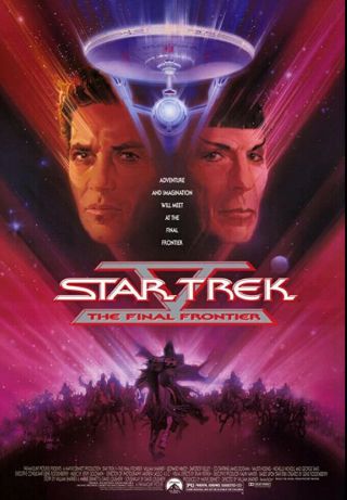 16mm Trailer " Star Trek V: The Final Frontier " (1989) Gorgeous Lpp Color