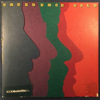 Creedence Clearwater Revival Gold Cd - 4 Quadradisc Quadraphonic Quad Lp Nm
