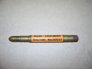 Allis - Chalmers Machinery Advertising Bullet Pencil Loe Imp.  Slayton Minnesota