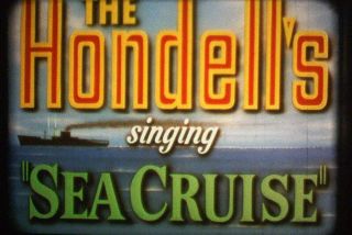 16mm Film - Scopitone - Sea Cruise - The Hondell 