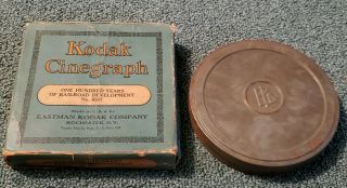 16mm " One Hundred Years Of Railroad Development " - 1927 Kodak Cinegraph 6507 B&o