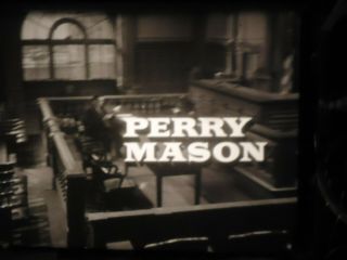 16mm Perry Mason Raymond Burr William Hopper Barbara Hale Skip Homeier