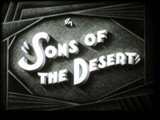16mm Feature Film Sons Of The Desert (1933)