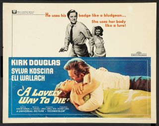 16mm A Lovely Way To Die - 1968 Kirk Douglas I.  B Technicolor Feature Film.