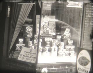 Wwii Storefront War Propaganda 16mm Home Movie 1940 