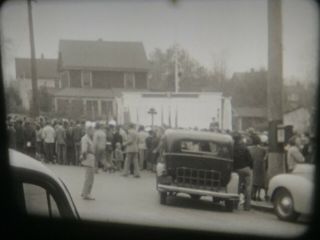 York 1943 Parade & Rally 16mm Home Movie Film 1940 ' s WWII Propaganda 6