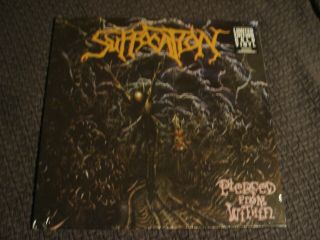 Suffocation - Pierced From Within - Lp Gold Vinyl Gorguts Cynic Rare