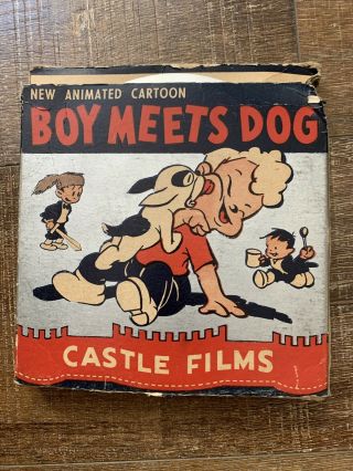 Rare | Boy Meets Dog (1938) 16mm Cartoon | Walter Lantz