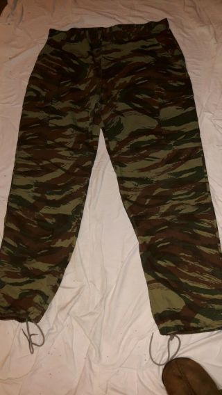 Camo Uniform French Camo Pants.  Xl 38