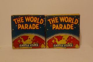 2 Vintage 16mm Films The World Parade - Bryce - Grand Canyon & Yosemite