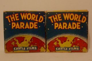 2 Vintage 16mm films THE WORLD PARADE - BRYCE - GRAND CANYON & YOSEMITE 2