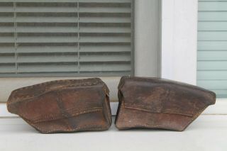 Wwii Ww2 German Army Austro - Hungary Leather Mannlicher M88 Ammo Pouch
