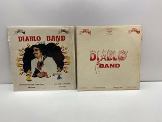 Diablo Band: Diablo Band,  Discos Supremo Records,  Oop Rare Tejano Lp Set Of 2