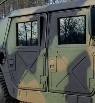 Military Humvee X - Doors - 4 Hard Doors - M998 H1 M1038 M1025 Door M1038 M1025