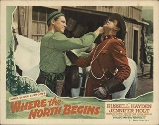 16mm WHERE THE NORTH BEGINS (1947).  B/W Western Feature Film. 2