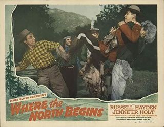 16mm WHERE THE NORTH BEGINS (1947).  B/W Western Feature Film. 3
