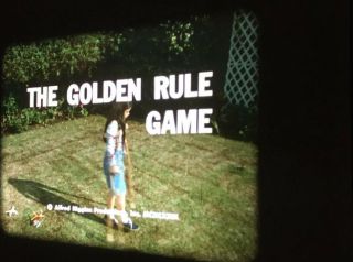 16mm LPP COLOR SOUND - “THE GOLDEN RULE GAME” 400’ Reel/Can 5