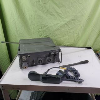 Prc 25 Military Radio Receiver Trasceiver Radiostation With Backpack