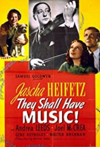 16mm Feature Film - " They Shall Have Music " - 1939 - 102 Min - B/w - Joel Mccrea
