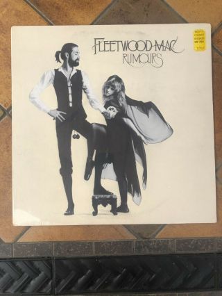 Fleetwood Mac Rumours Orig 1977 First Press Vinyl Lp Textured Cover Still