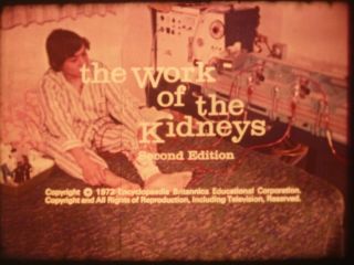 The Work Of The Kidneys 1972 16mm Short