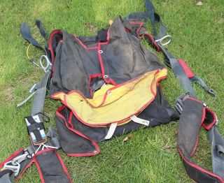 Racer Sst Old Skydiving Parachute Harness Container System - 1986