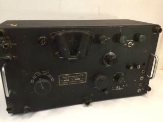 Wwii Us Army Signal Corp Radio Receiver Bc - 312 - N Farnsworth Radio