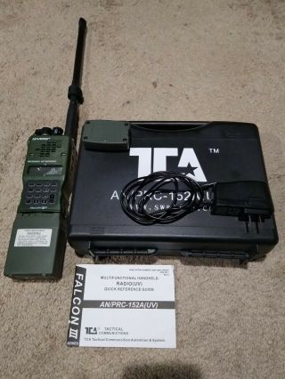 Tca An/prc - 152a Mbitr Multiband Radio Handheld Vhfuhf