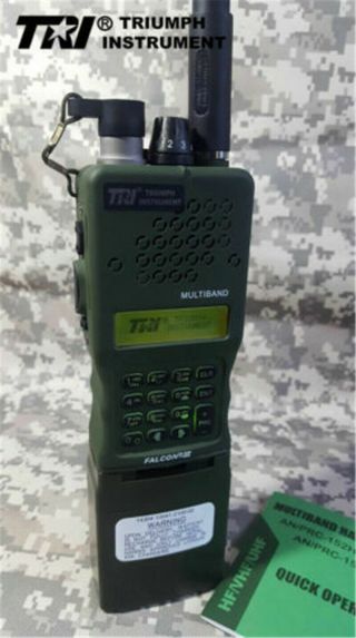 US Ship TRI AN/PRC 152 Multiband Handheld Radio 10W MBITR Aluminum Alloy Shell 3