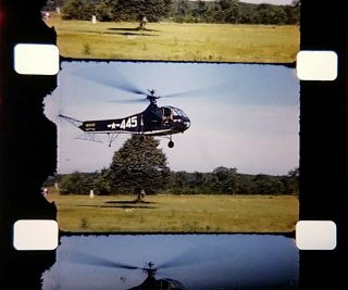 16mm Home Movie 1945 Farming Footage Ny / Helicopter Spraying,  Etc.