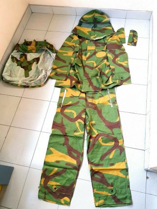 Size Iii Yugoslavian Army Mol68 Camouflage Sniper Scout Suit Jna Military Serbia