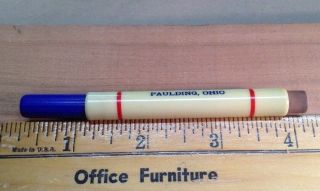 Vintage M.  G.  Stoller Field Garden Seeds Bullet Pencil Paulding Ohio INVP0703 3