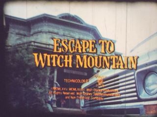 16mm Short Film " Escape To Witch Mountain " (disney) Condensed Version In Color