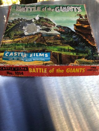 Vintage Castle Films 1014 Battle Of The Giants 16mm Complete Edition
