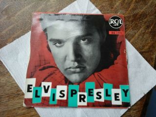 Elvis Presley / Early Rare Ep French Press 7 " Single Rock N Roll Rockabilly 50s