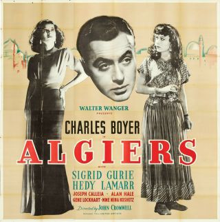 16mm ALGIERS (1938).  B/W Feature Film. 4