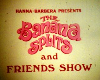 16mm Film The Banana Splits & Friends Show (secret Squirrel) Episode 12