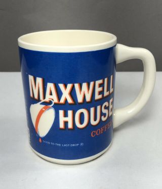 Vintage Usa Maxwell House Coffee Cup Mug Good To The Last Drop