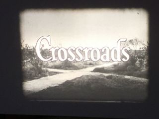 16mm Film Short - - " The Wreath " Early Tv Drama From The Cross Road Series