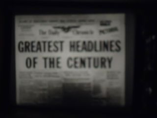 16mm The Greatest Headlines Of The Century Caruso And Al Jolson 400 