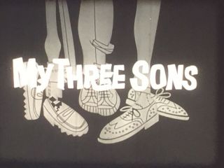 16mm Film Short - - My Three Sons (tv) " Chip Leaves Home " Black & White Tv Print