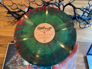 Friday The 13th - Harry Manfredini (vinyl,  Limited Edition,  Red/green Splatter)